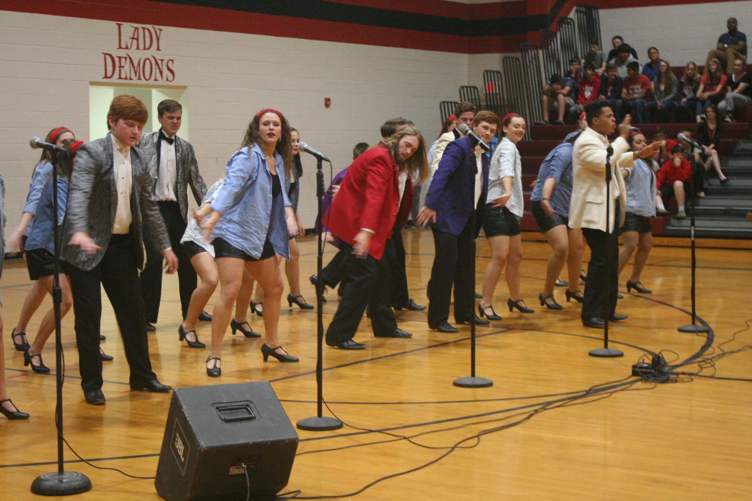 Reflections performs at DMS