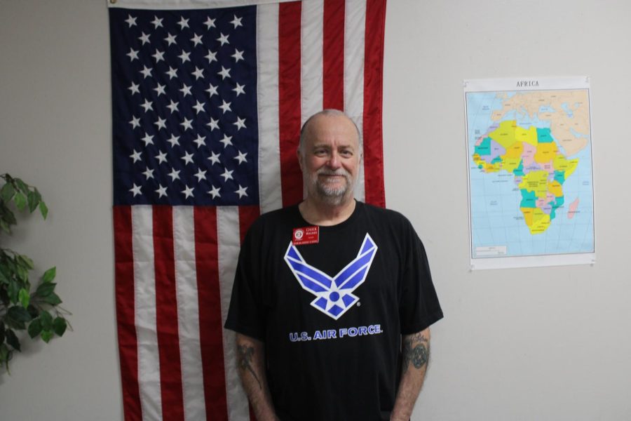 Chuck Wagner is one of the veterans working at Duncan Middle School.