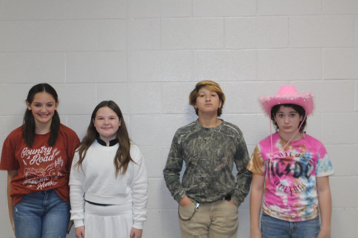 Country meets country club for the first dress-up day of Spirit Week.