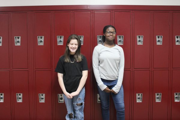 Tiana Brackens and Kenna Ballard.