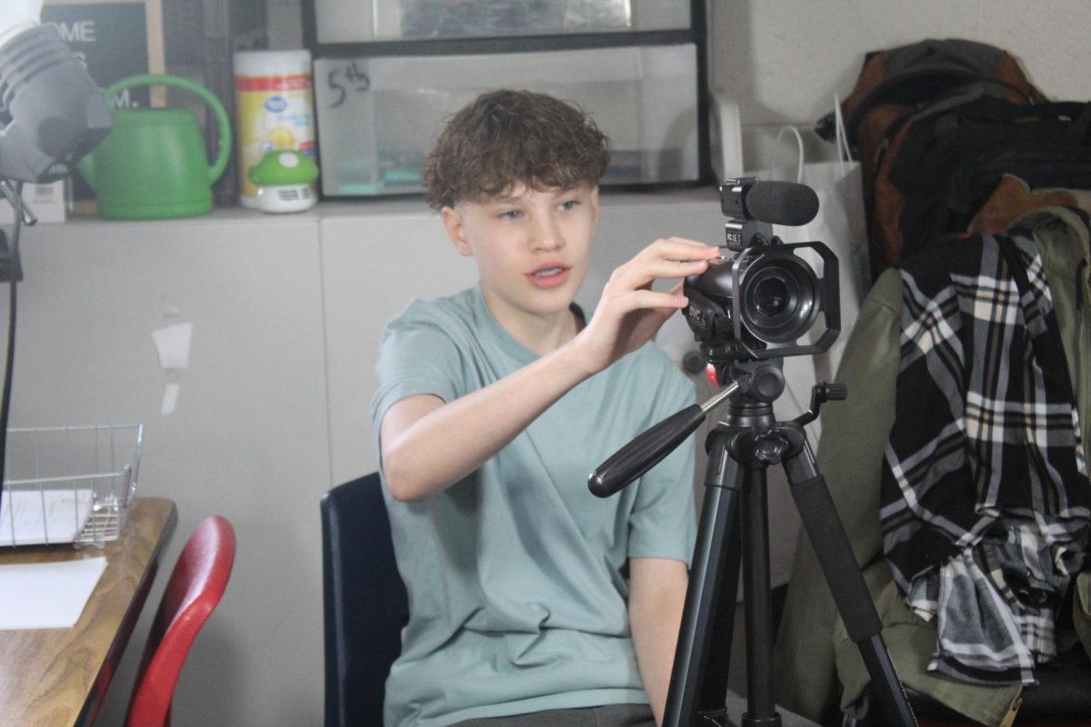 Cash McRoy records this week's News Update.